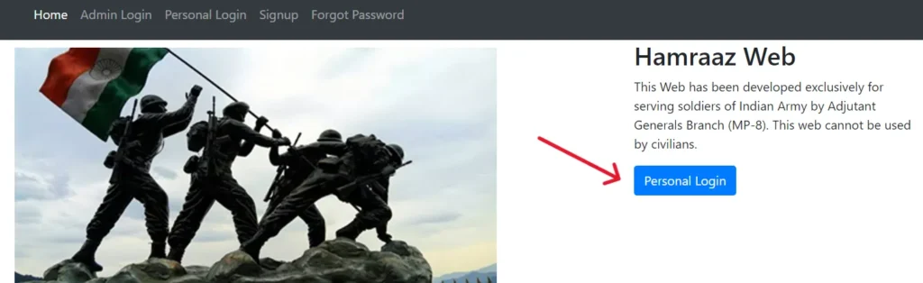 Hamraaz Web Login